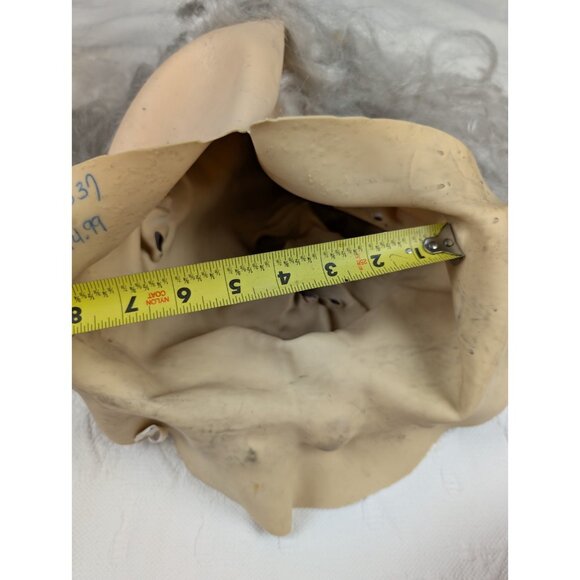 2004 Mario Chiodo Large Latex Mask ~  Wizard Old man Full Head Bald w/Hair READ - Picture 9 of 14